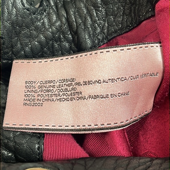 Juicy Couture Vintage Black Leather Bag - Picture 13 of 17